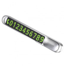 Парковочная карта Proove Parking Number Plate Metal Lock Silver