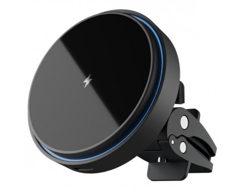 Автотримач із бездротовою зарядкою Proove Light Circle 15W Black