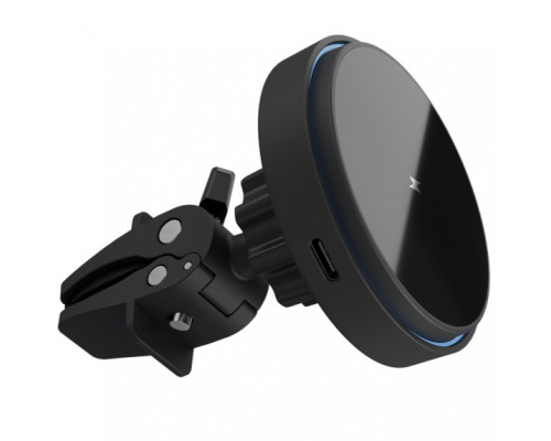 Автотримач із бездротовою зарядкою Proove Light Circle 15W Black
