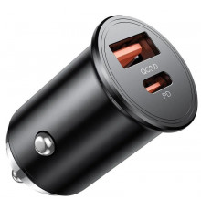 Автомобильное зарядное устройство XO-CC43 45W Black