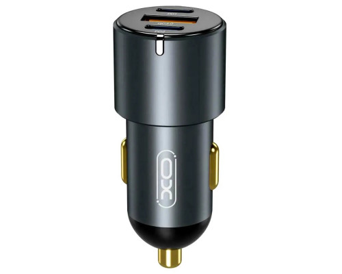 Автомобільний зарядний пристрій XO-CC45 60W Black