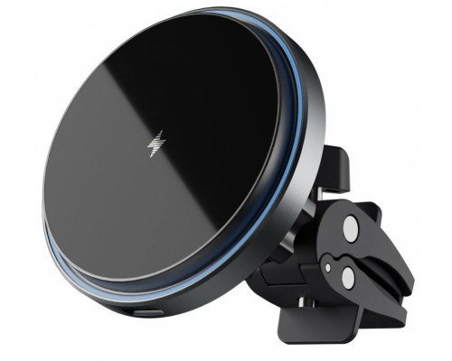Автотримач із бездротовою зарядкою Proove Magic Circle Pro 15W Black