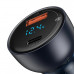 Автомобильное зарядное устройство Baseus Particular Digital Displey USB+Type-c 65W