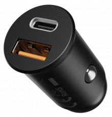 Автомобильное зарядное устройство Proove Tiny POWER 20W USB+Type-C Black