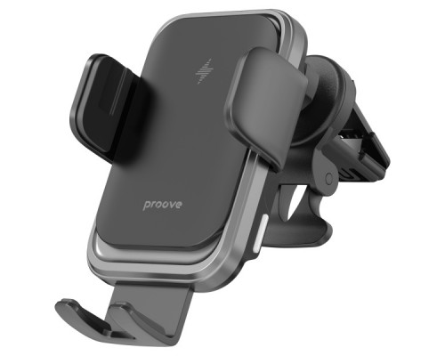 Автомобільний тримач з бездротовою зарядкою Proove Nitro Charge 15W Black (WHNC15002001)