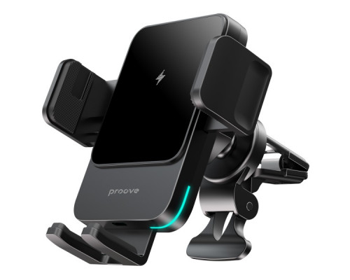 Автомобільний тримач з бездротовою зарядкою Proove Sonic 15W Black (WHSN15002001)