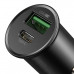 Автомобильное зарядное устройство Baseus Circular Metal PPS 30W USB+Type-C