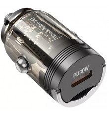 Автомобильное зарядное устройство Borofone BZ29 PD/QC 30W Black