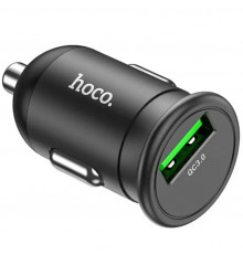 Автомобильное зарядное устройство Hoco Z43 QC3.0 18W Black