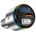 Автомобильное зарядное устройство Proove FM Launcher Power Drive 30W (PD+QC3.0) Type-C+USB+AUX Silver (FMPD30110006)