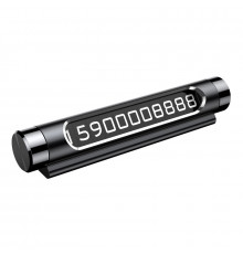 Парковочная Карта Baseus Metal Temporary Parking Number Plate Dual-Number