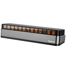 Парковочная Карта Baseus Moonlight Box Series Temporary Parking Number Plate Dark Gray