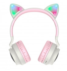Наушники накладные Hoco W27 Cat Ear Wireless Headphones Gray