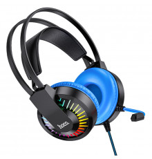 Наушники накладные Hoco W105 Joyful Gaming Headphones Blue