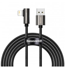 Кабель Baseus Legend Series Fast Charging Elbow Lightning 2.4A 1m Black