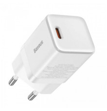 Сетевое зарядное устройство Baseus GaN3 Fast Charger 30W 1 Type-C White