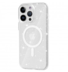 Чехол Galaxy Sparkle MagFit для iPhone 13 Pro Max Clear+Glitter