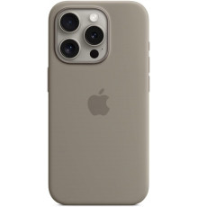 Чехол Silicone Case MagSafe & SplashScreen iPhone 15 Pro Max Clay