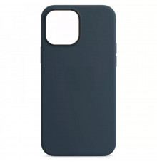 Чехол Silicone Case MagSafe Без Анимации iPhone 13 Pro Max Abyss Blue