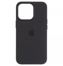 Чехол Silicone Case MagSafe & SplashScreen iPhone 12 Pro Max Black