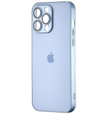 Чехол AG-Matte With MagSafe iPhone 14 Pro Light Blue