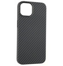 Чехол Luxo Free Air CarBon with MagSafe iPhone 13 Black