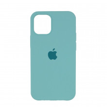 Силиконовая накладка Silicone Case Full для iPhone 13 Mini Sea Blue