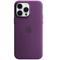 Силиконовая накладка Silicone Case iPhone 12 Pro Max Grape