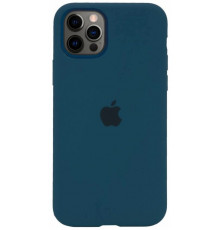 Силиконовая накладка Silicone Case iPhone 12 Pro Max Cosmos