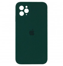 Силиконовая накладка Silicone Case для iPhone 11 Pro Max Atrovirens