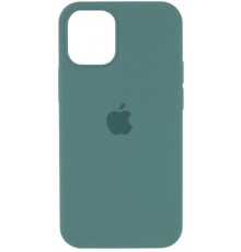 Силиконовая накладка Silicone Case для iPhone 12 Mini Pine Green