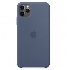 Силиконовая накладка Silicone Case 1:1 для iPhone 11 Pro Max Alaskan Blue