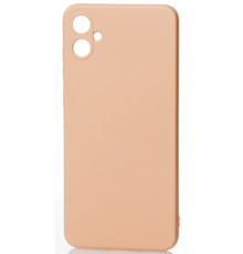 Силиконовая накладка Soft Silicone Case для Samsung A05 2023 A055 Powder