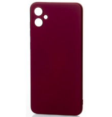 Силиконовая накладка Soft Silicone Case для Samsung A05 2023 A055 Burgundy