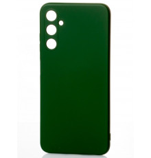 Силиконовая накладка Soft Silicone Case для Samsung A05s 2023 A057 Dark Green
