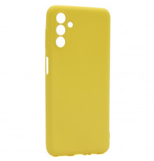Силиконовая накладка Soft Silicone Case для Samsung A14 2023 A145 Lemon