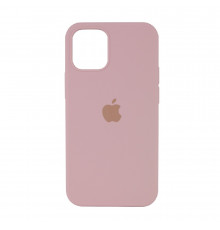 Силиконовая накладка Silicone Case Full для iPhone 13 Mini Pink Sand